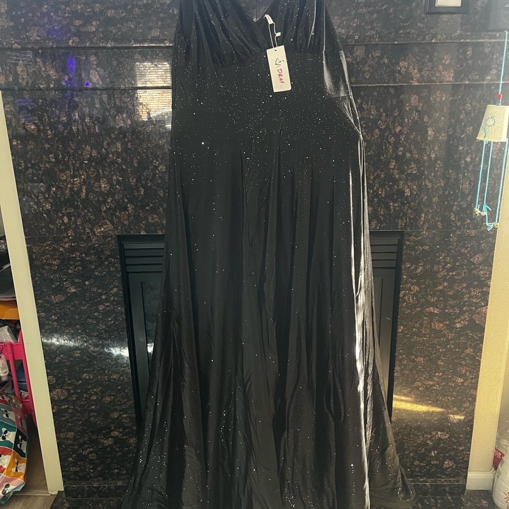 SHEIN Black Maxi Dress